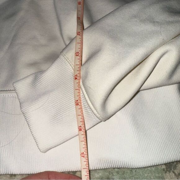 Nike White and Black Dri-FIT Hoodie - Picture 4 of 7